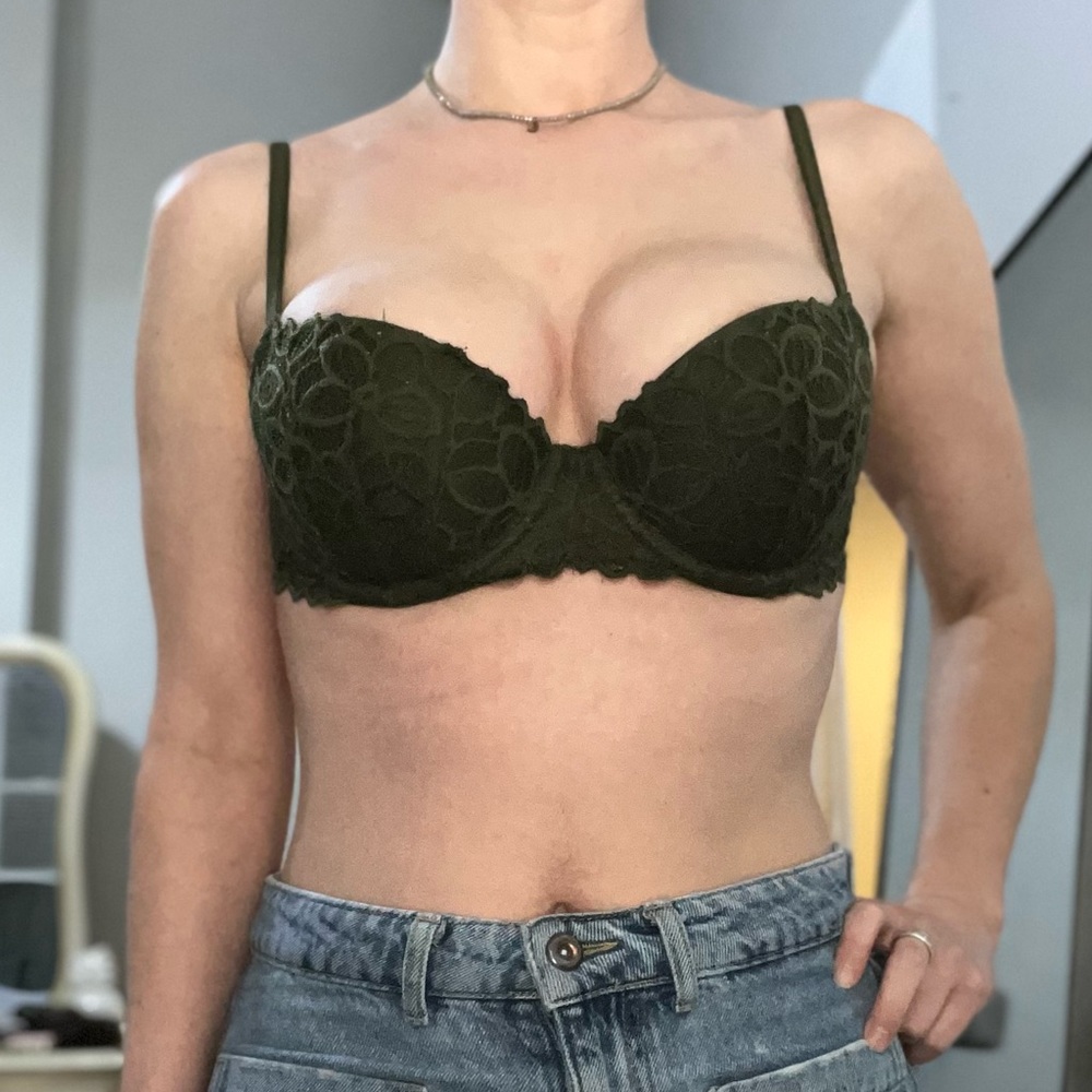 Lace Balconette Push-up bra